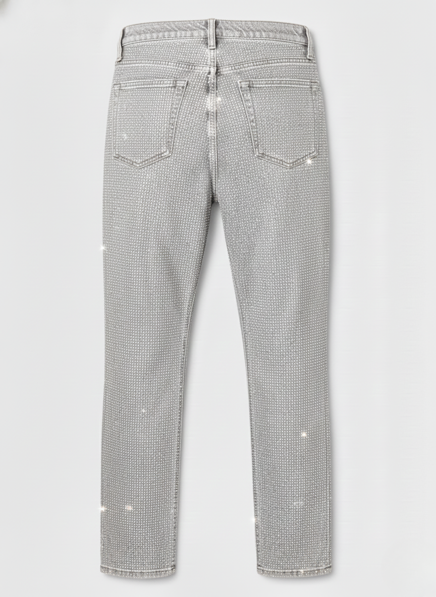 Éclat High Waist Straight Jeans