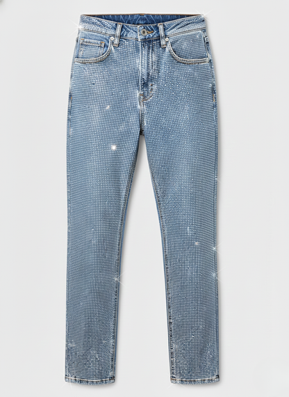Éclat High Waist Straight Jeans