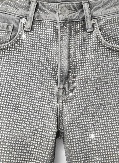 Éclat High Waist Straight Jeans